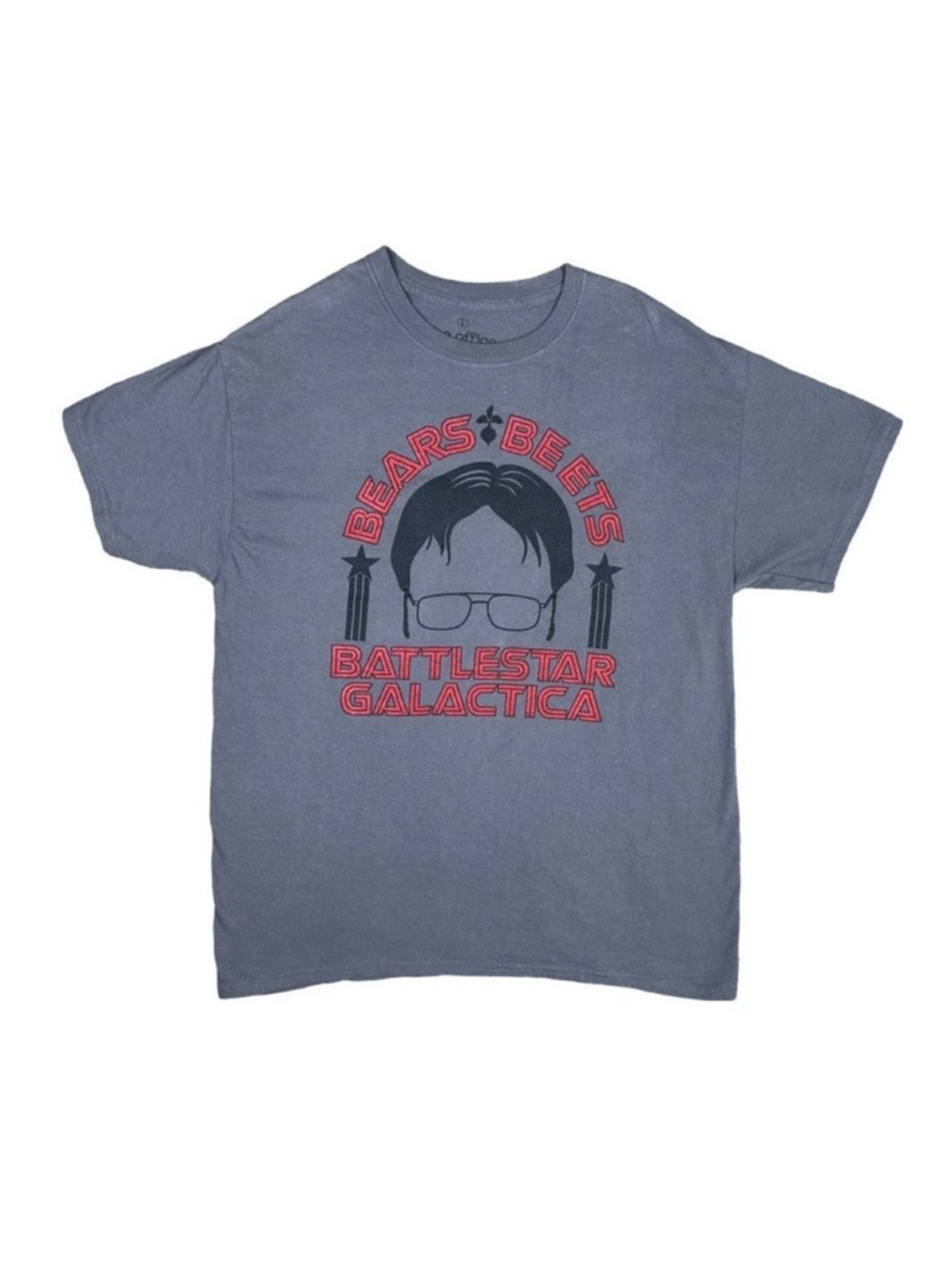 Ripple Junction The Office Dwight Bears Beets Battlestar Galactica Crew Neck Tee